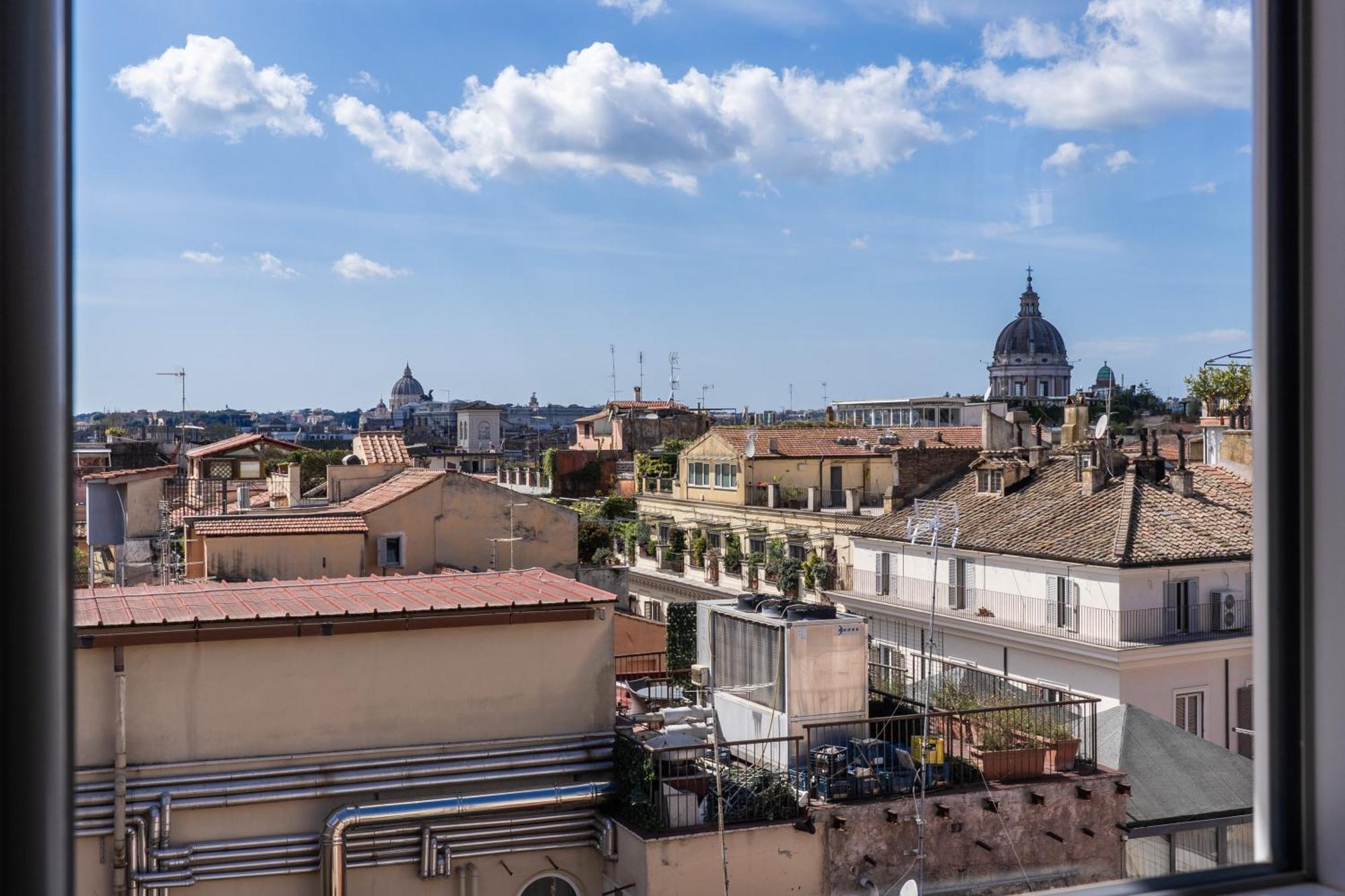Attic With Terrace Spanish Steps Exclusive Appartamento