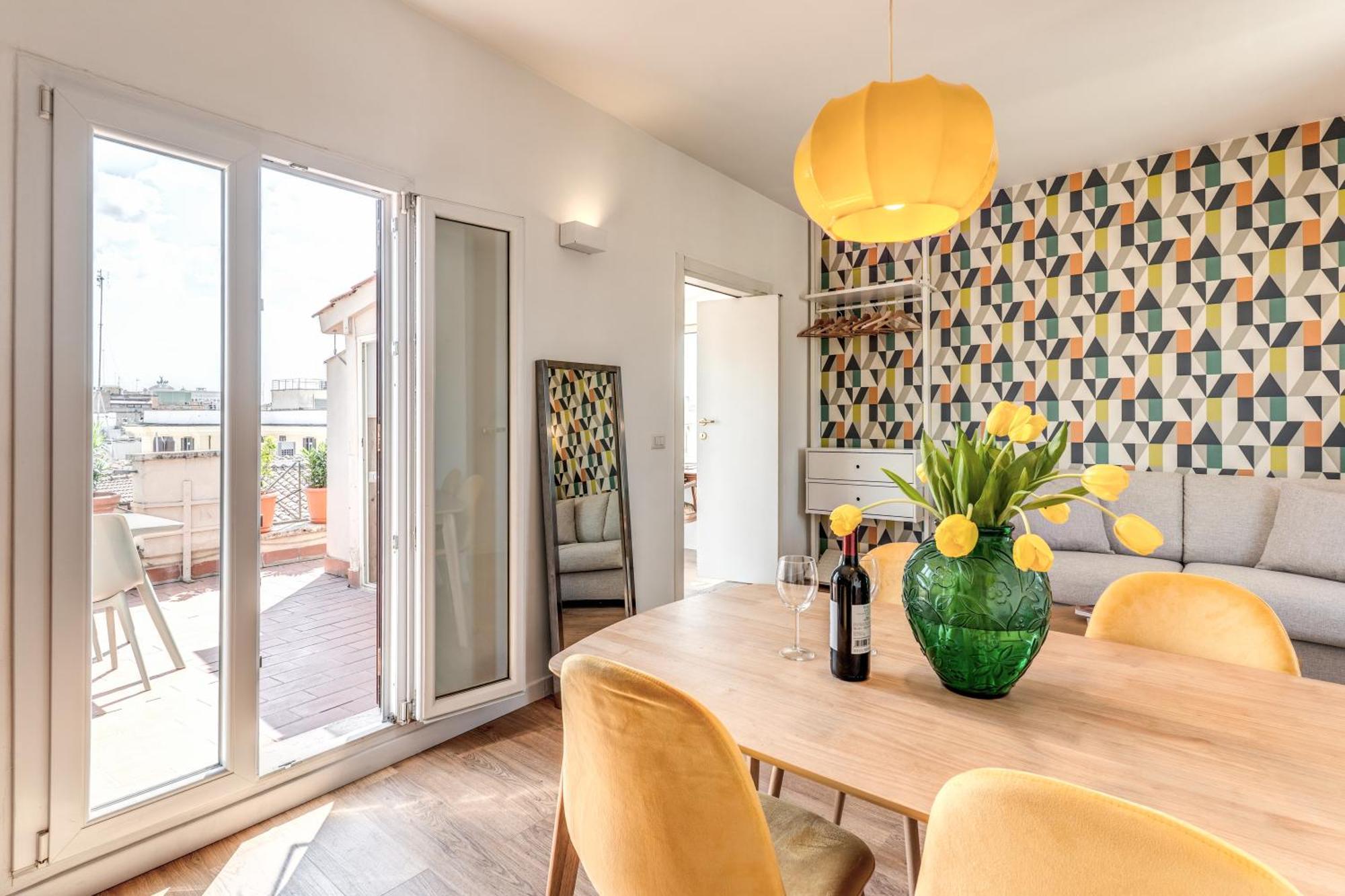 Attic With Terrace Spanish Steps Exclusive Appartamento *